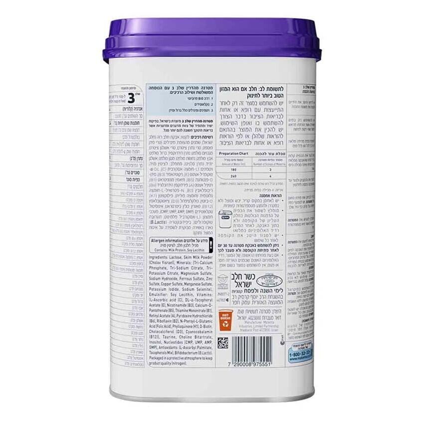 מטרנה מהדרין שלב 3