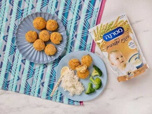 כדורי כרובית ועוף בציפוי פריך