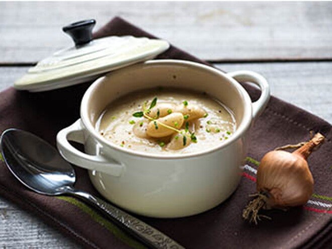 מרק שעועית ועוף