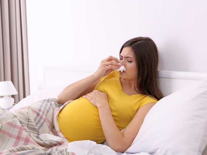 הריונית מצוננת