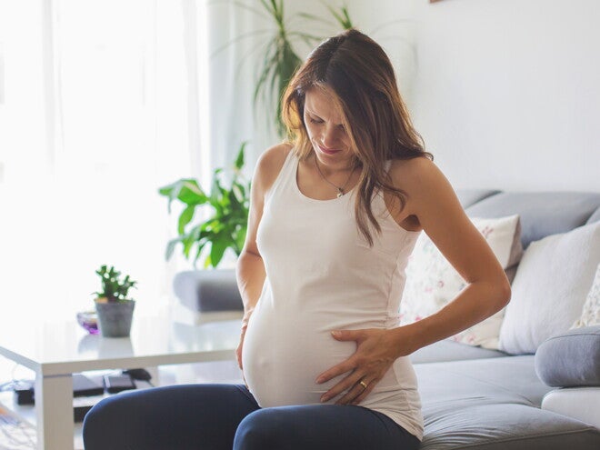 הריונית בעת צירים
